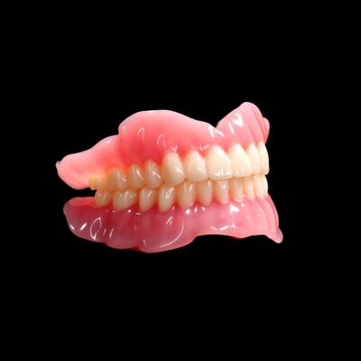 satın al Yazdırılmış tam çıkarılabilir dişler Dijital tam dişler pembe online manufacture